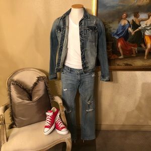 Abercrombie Mens Distressed Jeans